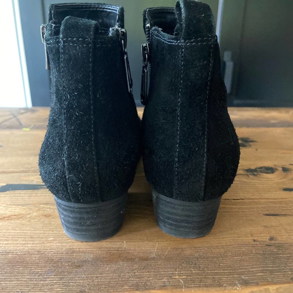 Blondo Waterproof Suede Low Bootie Sz 6 - Picture 4 of 8